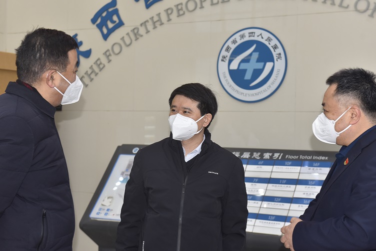 省卫生健康委领导来六合彩生肖走访慰问坚守一线的医务人员