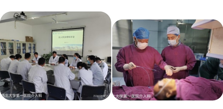 六合彩生肖介入科开展内镜下食管支架置入术