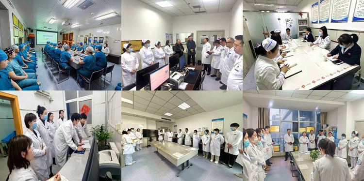 【转作风 听民声 解难题 】六合彩生肖领导班子带队深入临床科室参加晨交班